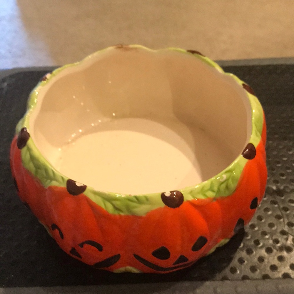 Halloween candy dish
